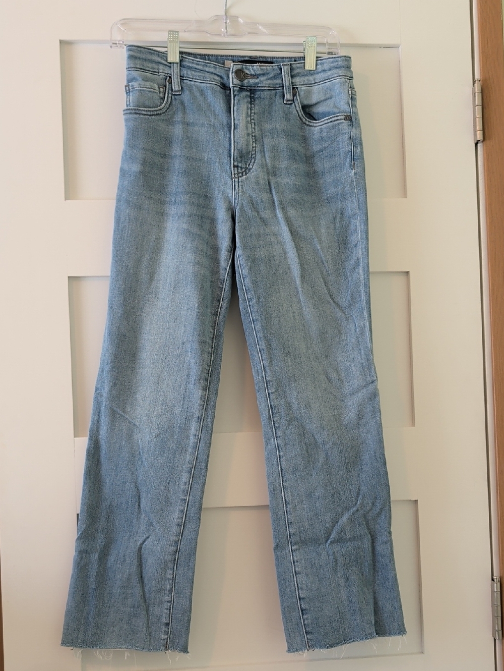KUT From The Kloth Kelsey Fab Ab High Rise Ankle Flare Jeans Size 0
